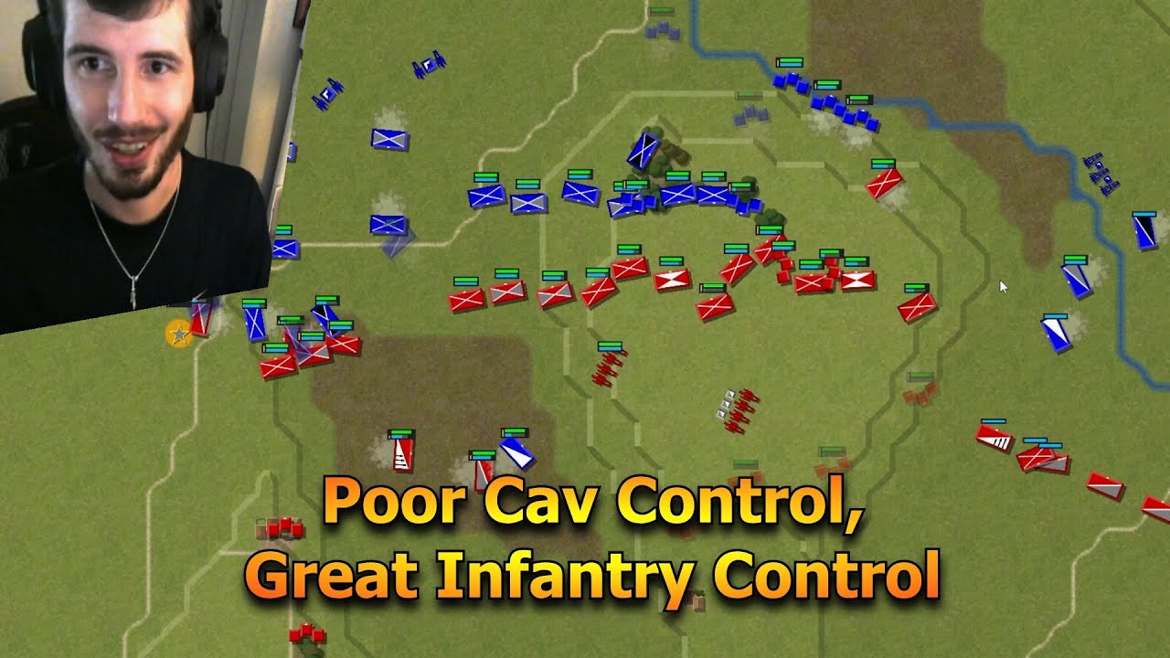 Poor Cav Control, but Great Infantry Control | Lines of Battle - Combat