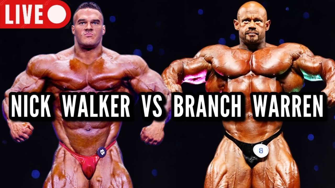 🔴 LIVE: Nick Walker VS Branch Warren | Pose By Pose Analysis