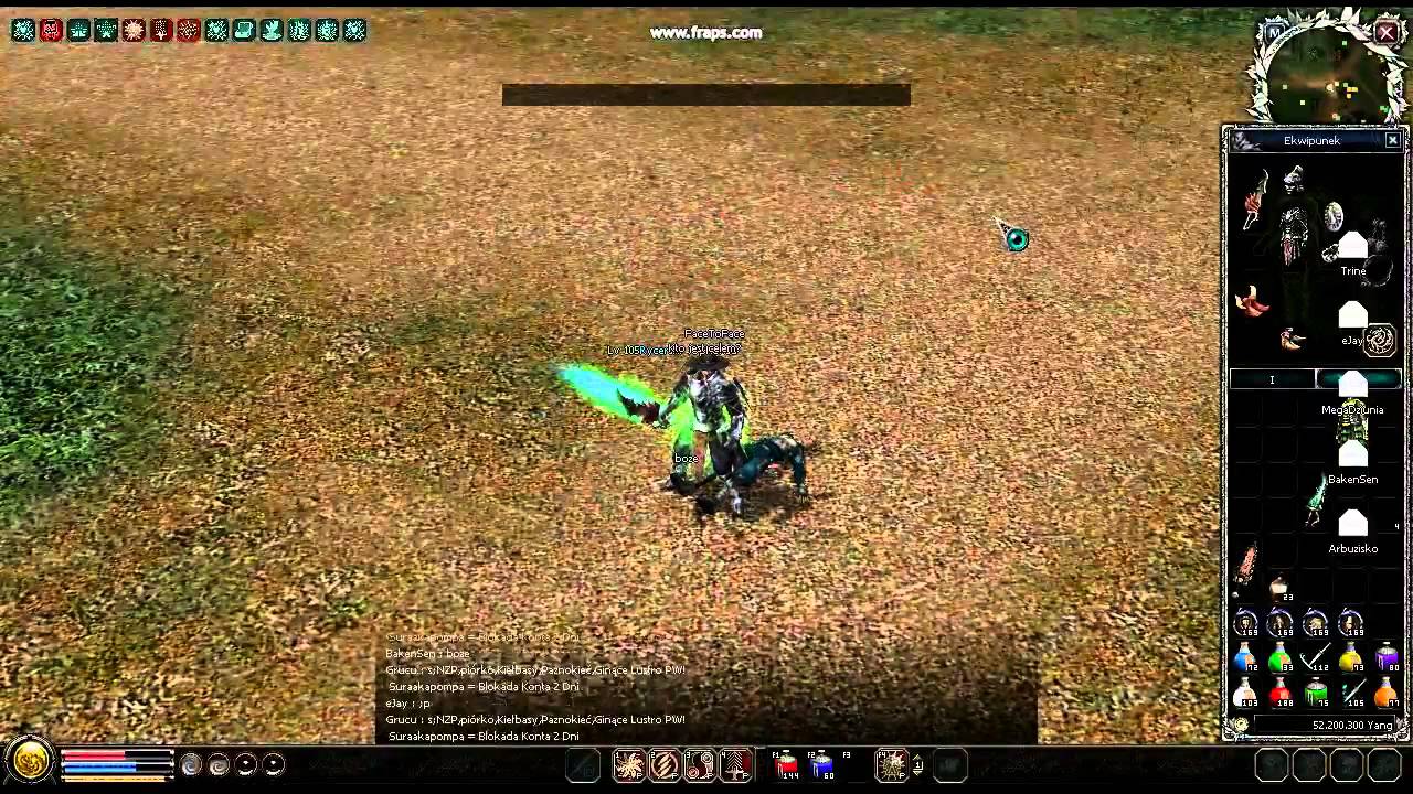 PvP wojem body 105lvl