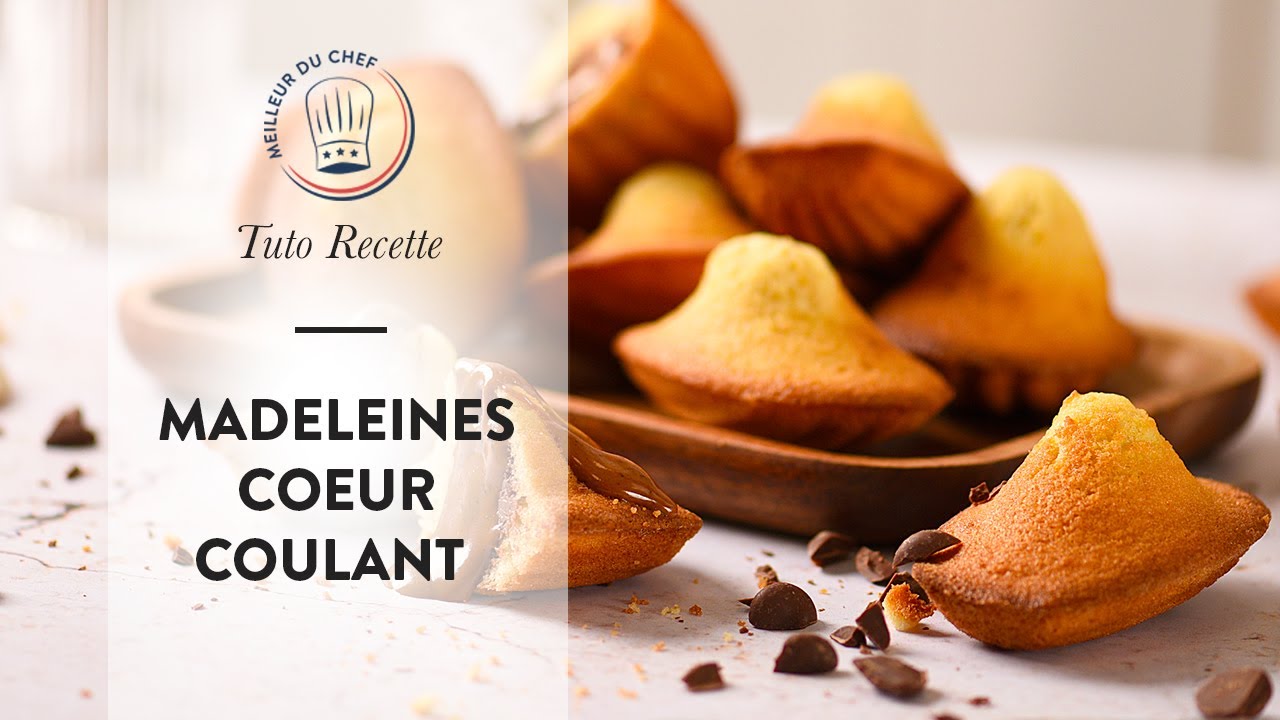 Tuto Recette Facile : les Madeleines au Coeur Coulant !