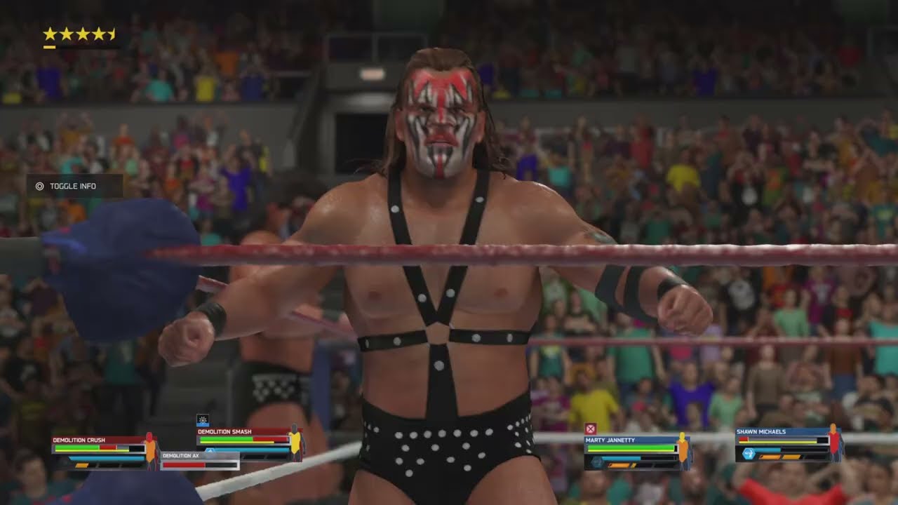 WWF Superstars Demolition 🆚 The Rockers