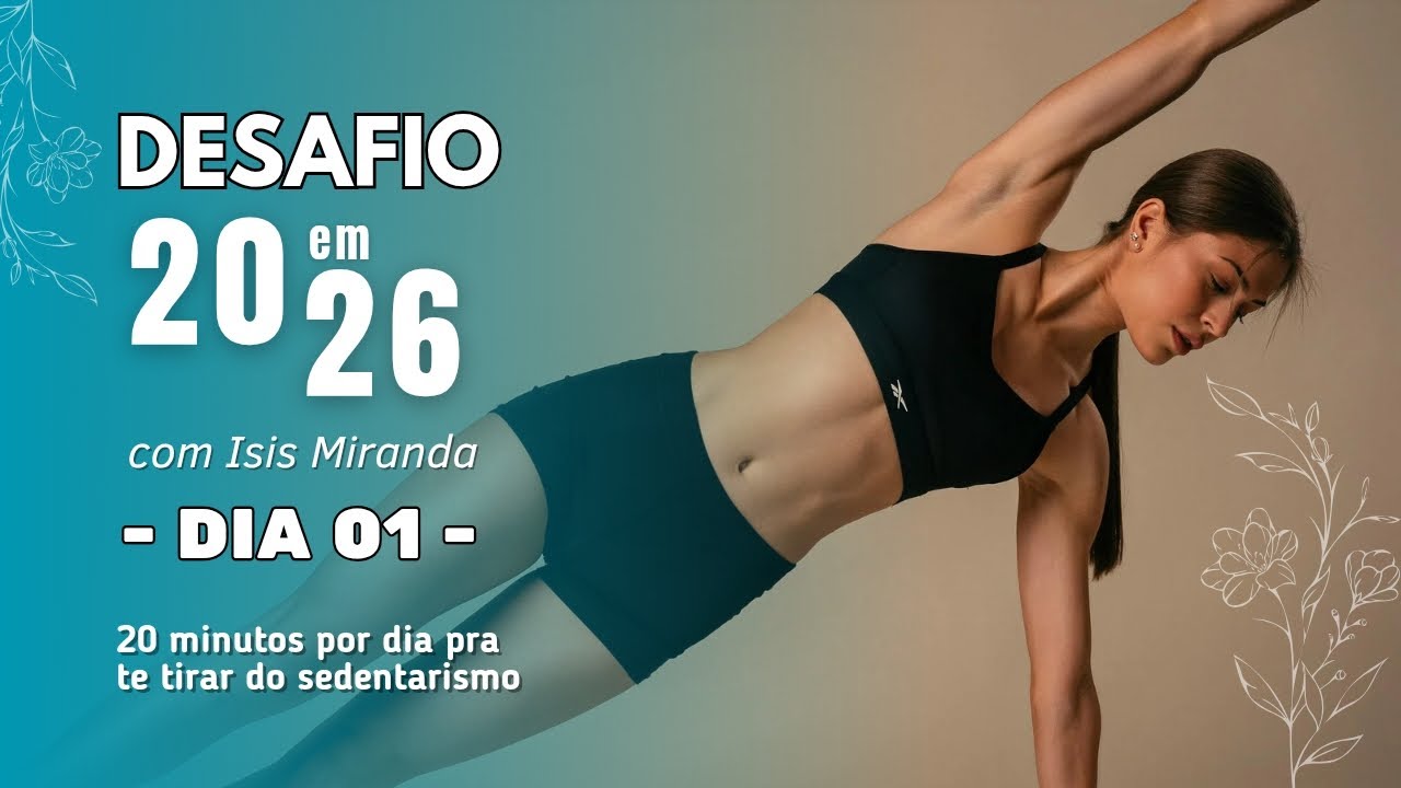 DESAFIO 20 EM 26 - DIA 01 💪