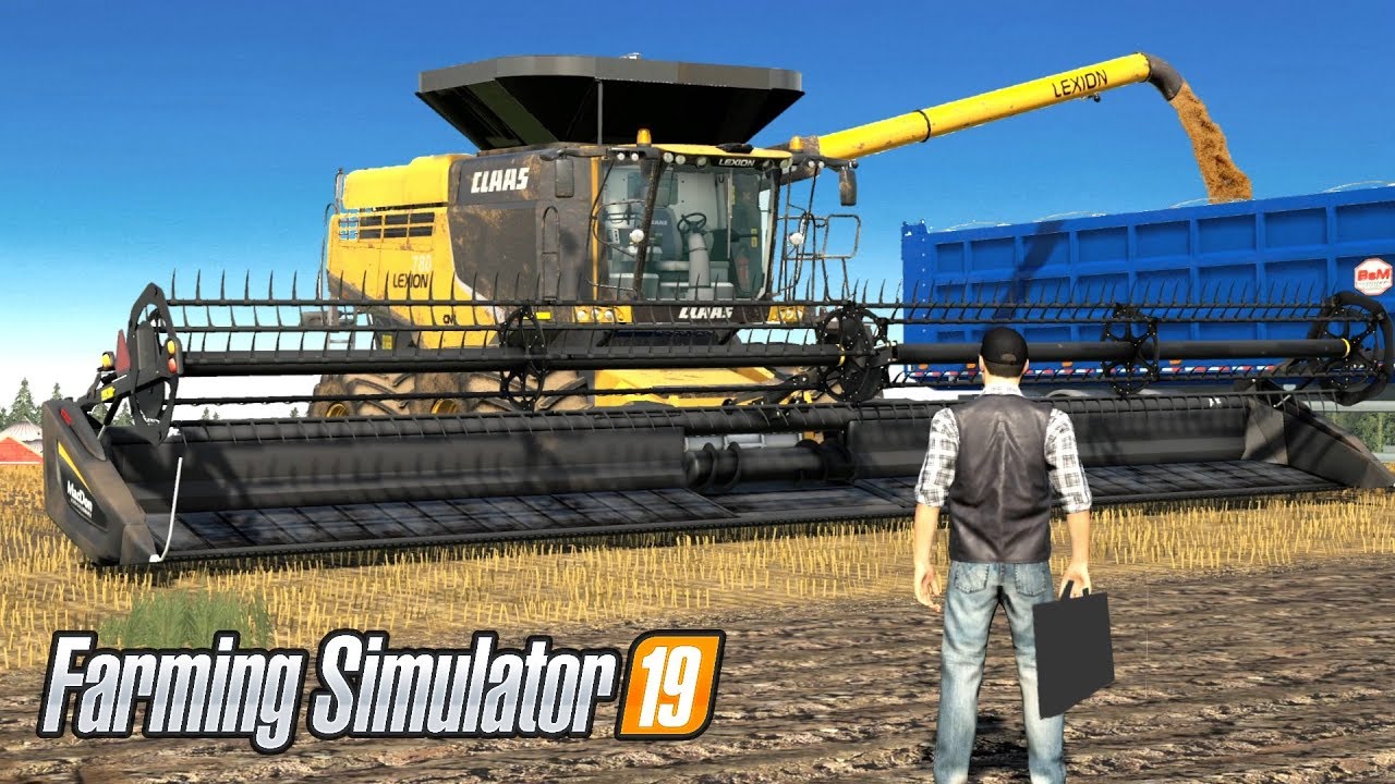 25,000L OF SOYBEANS EVERY 10 MINUTES WITH USA LEXION - FS19 | Lone Oak Farm
