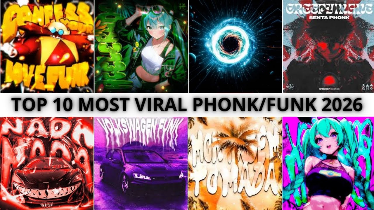 💥 TOP 10 VIRAL PHONKS YOU HEARD EVERYWHERE