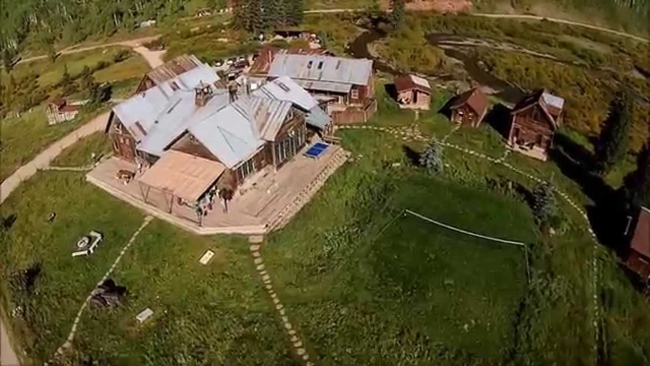 Dunton Hot Springs, CO, USA via Drone