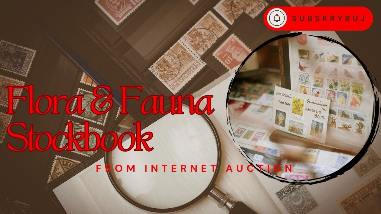 I bought stockbook with flora and fauna stamps