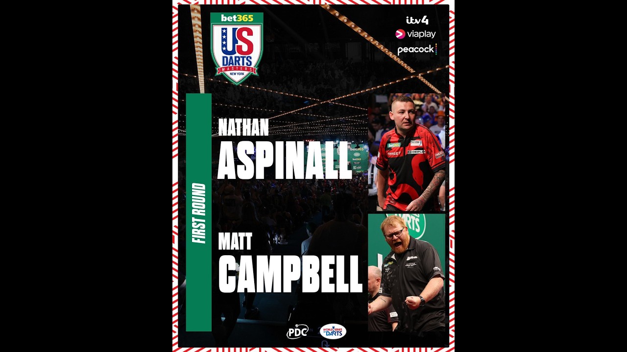 PDC World Series of Darts 2025 - New York City - 2025 06 28 - Nathan Aspinall v Matt Campbell - HUN