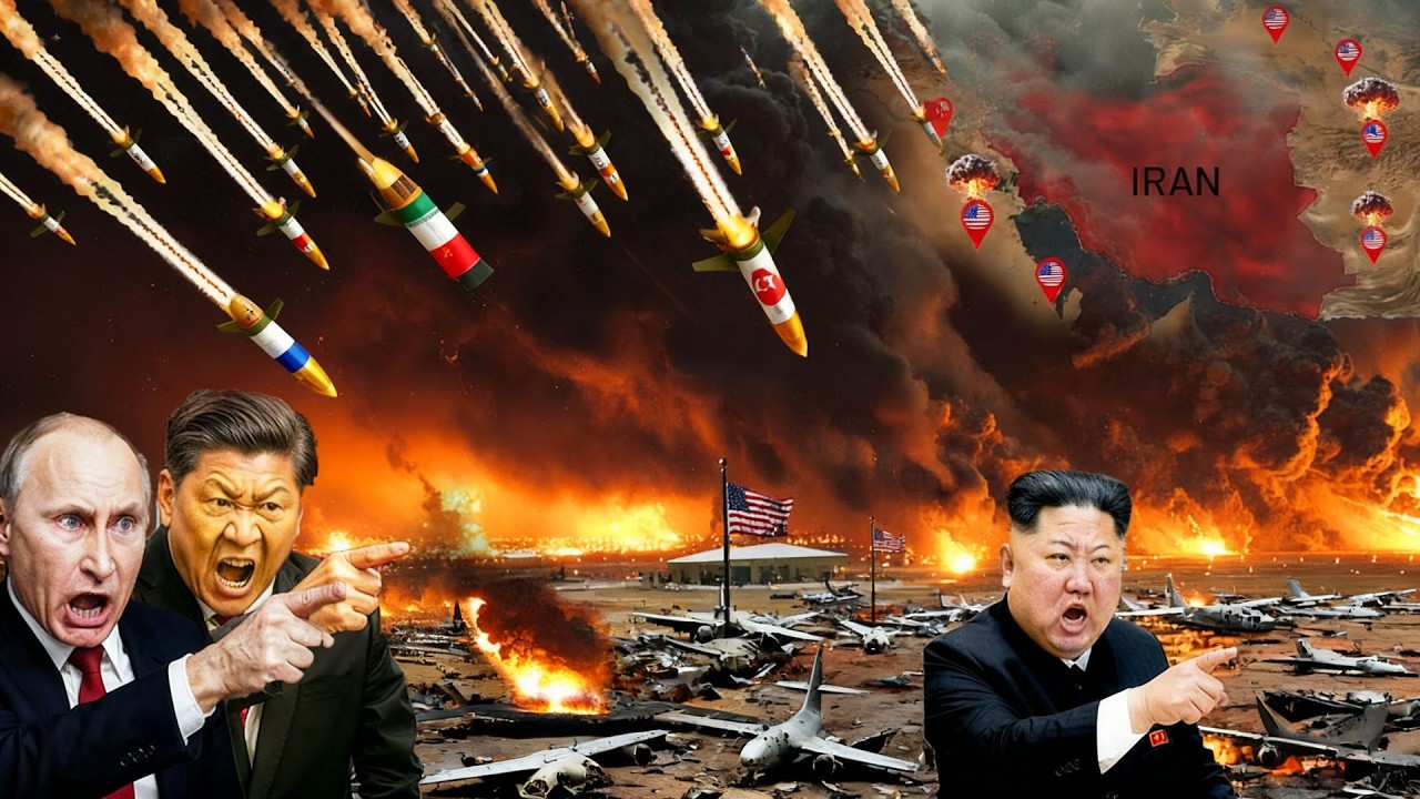 DEG DEG Ruushka,Shiinaha & Kuuriyada W oo Farogaliyey dagaalka 6 Arin ee Guusha iran Horseedaya