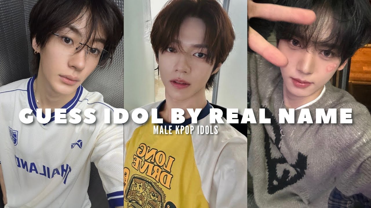 GUESS THE IDOL BY THEIR REAL NAME | KPOP MALE IDOLS | ENHYPEN, &TEAM, BOYNEXTDOOR, TXT, RIIZE, BTS..