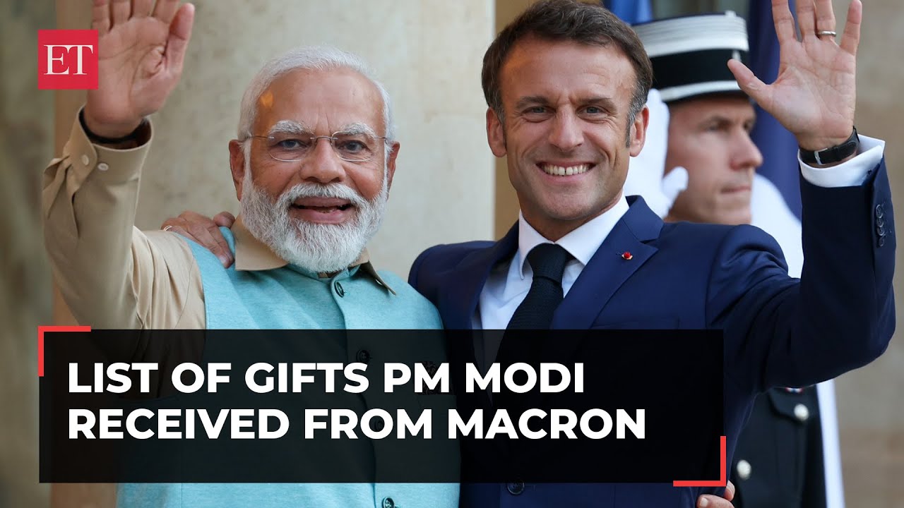 List of gifts PM Modi received from French President Macron