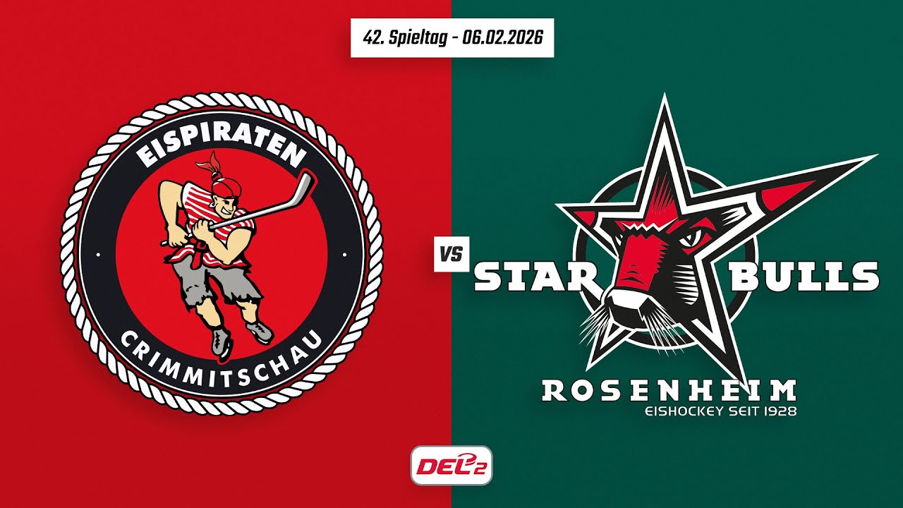 42. Spieltag DEL2 | Eispiraten Crimmitschau vs. Starbulls Rosenheim | Game Highlights