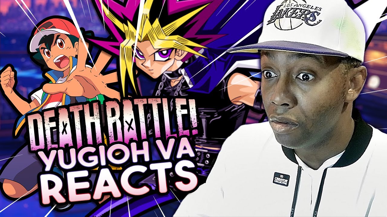 Yu-Gi-Oh! Voice Actor Reacts to ASH VS YUGI DEATH BATTLE!