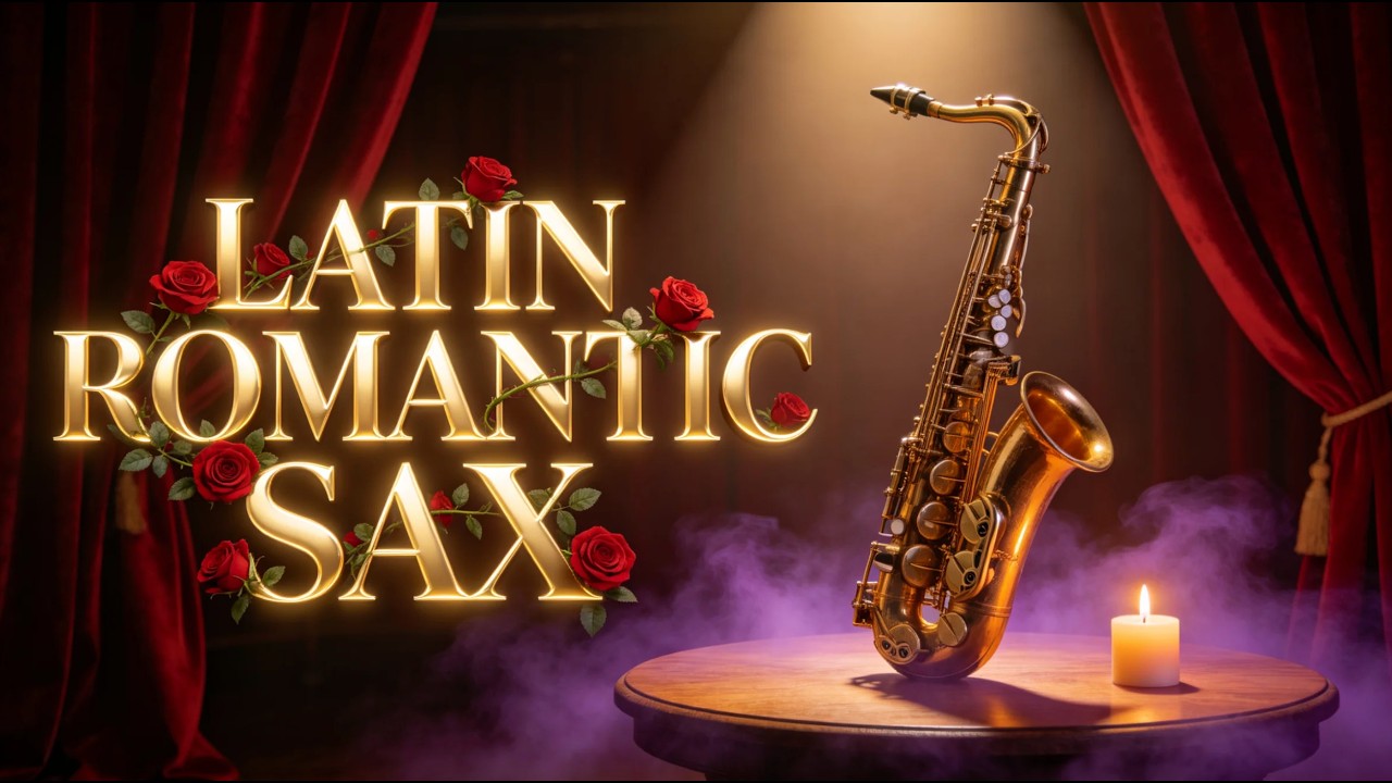 🎷 Latin Romantic Sax Boleros 🌹 Música para el Corazón y el Alma