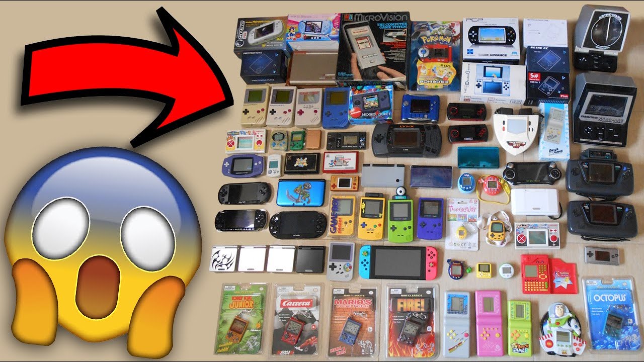 ESTA ES TODA MI COLECCI&Oacute;N DE CONSOLAS PORT&Aacute;TILES