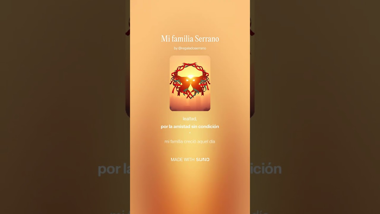 Mi familia Serrano
