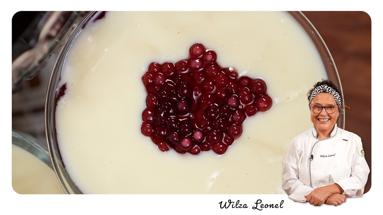 RECEITA DE SAGU DE VINHO COM CREME DE BAUNILHA - Wilza Leonel