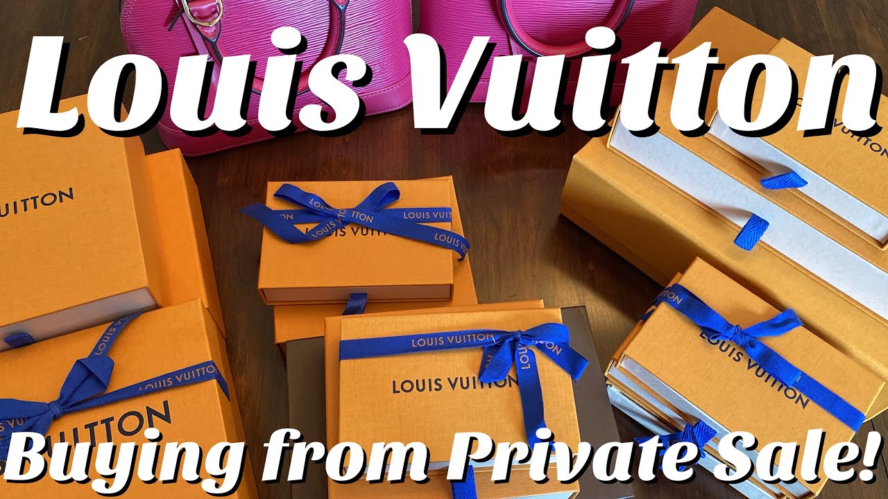 Buying Louis Vuitton from a friend’s personal collection - Alma BB & lots of SLGs