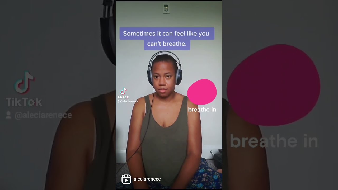 a song & meditation to help you breathe and cope | Black women with Anxiety #shorts | Boss rc-505: