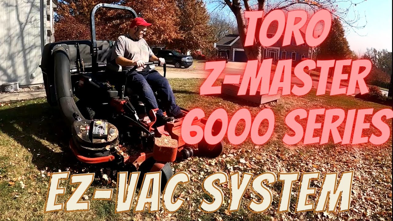 Упаковщик TORO Z-Master серии 6000 Ez-Vac | Уборка осенних листьев