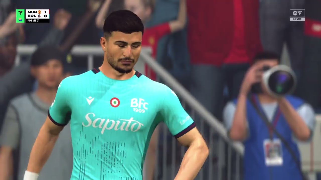 EA FC 26 PS5 Pro Career United S2 Day pre season United Vs Bologna sliders V7 FUMA Legend patch 1.3