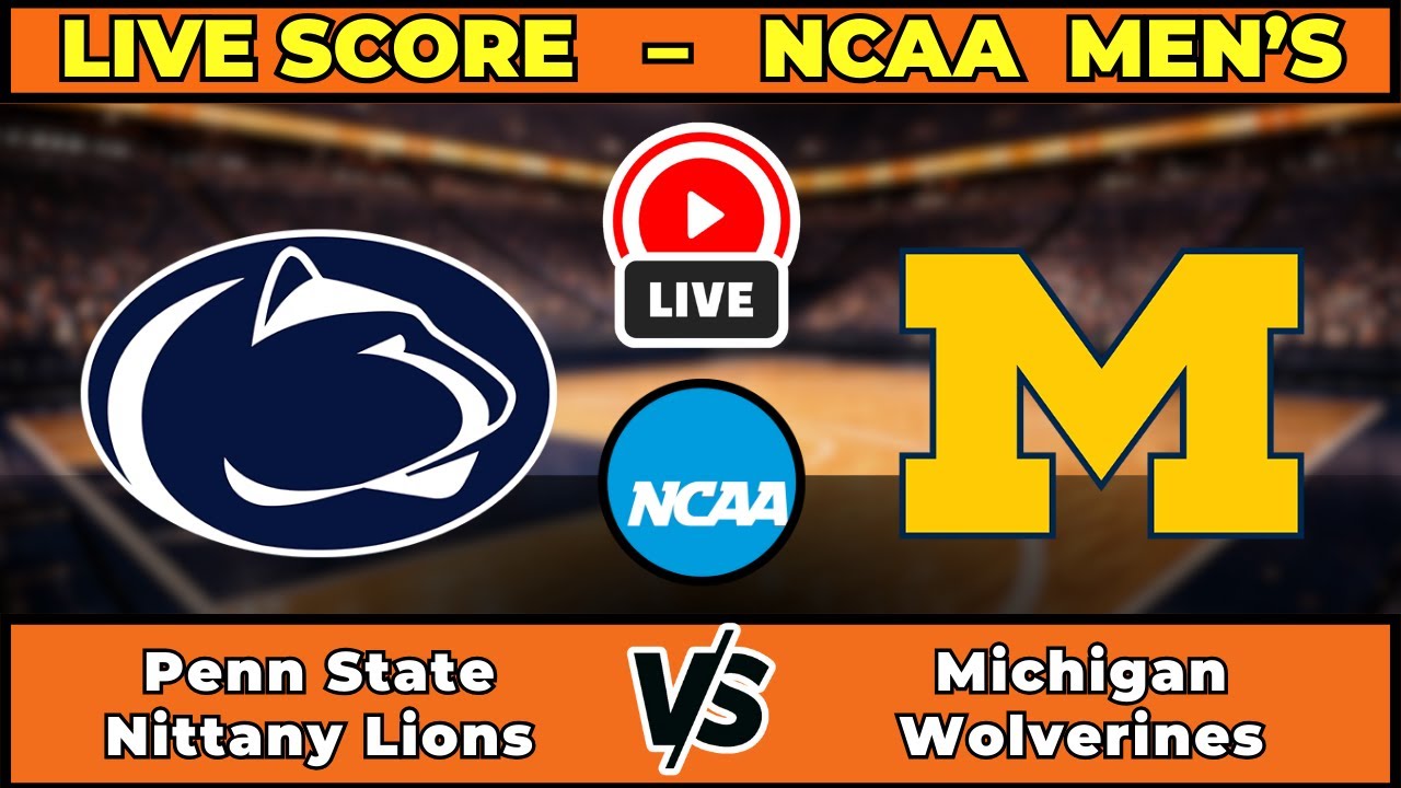 🔴 LIVE: Penn State at Michigan | NCAAM Men's Basketball Scoreboard | Feb 5 | Big Ten Hoops