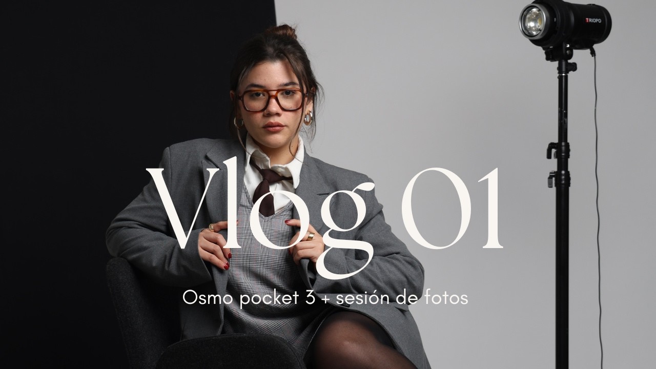 PROBANDO LA OSMO POCKET 3 - ME HICE FOTOS IMPROVISADAS - SESIÓN DE FOTOS EMBARAZO EN ESTUDIO