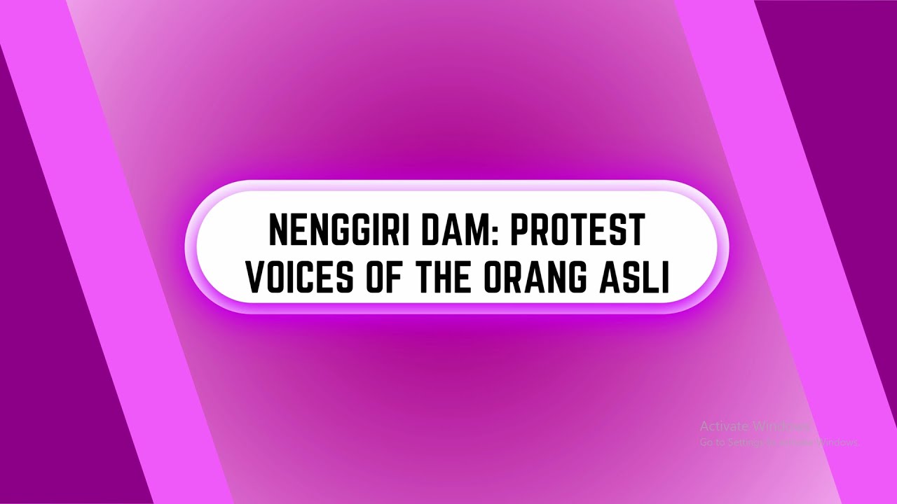 [TRAILER] NENGGIRI DAM: PROTEST VOICES OF THE ORANG ASLI #KIIFF2025 #IndigenousEcologicalKnowledge