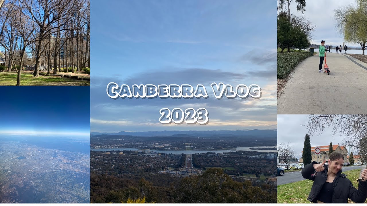 Canberra Vlog (First time flying by myself!)