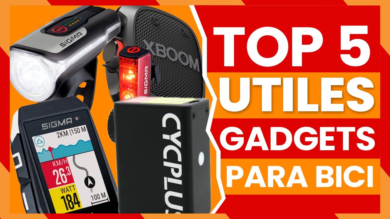 ✅ 5 MEJORES GADGETS para BICICLETA de TODO TIPO en 2026 💥 ACCESORIOS TECNOLOGICOS para BICICLETA ✅