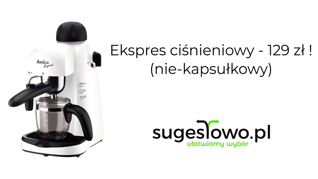 Ekspres ciśnieniowy do domu? Przetestuj opcję z ręcznym mieleniem i testuj kawy - też bezkofeinową