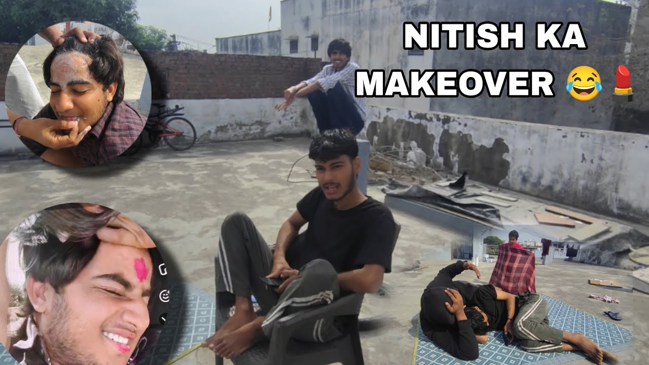Nitish Ko Banaya Heroine 😭💋 Aur Phir Jo Hua…(munni ne phoda sar😭)#yashuvines 