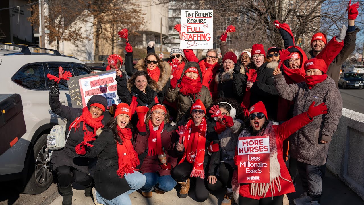 Standing for Care: NYC Nurses on Strike | A Fight for Patients & Rights