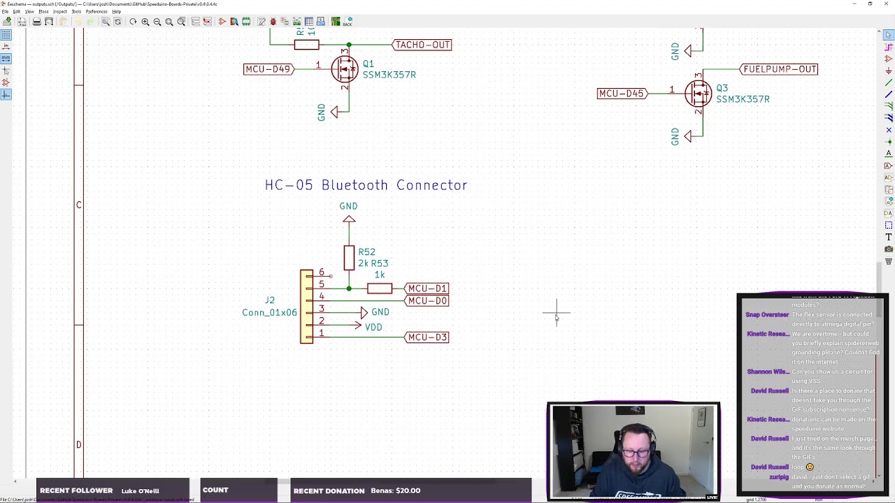 Speeduino live - A walkthrough of the circuits in an ECU