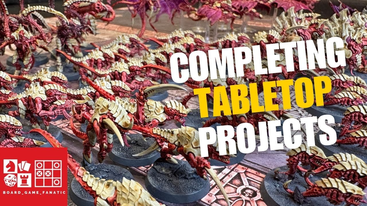 Completing Tabletop Projects