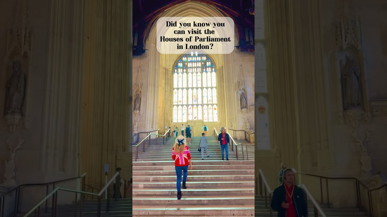 Houses of Parliament Tour London #london #travel