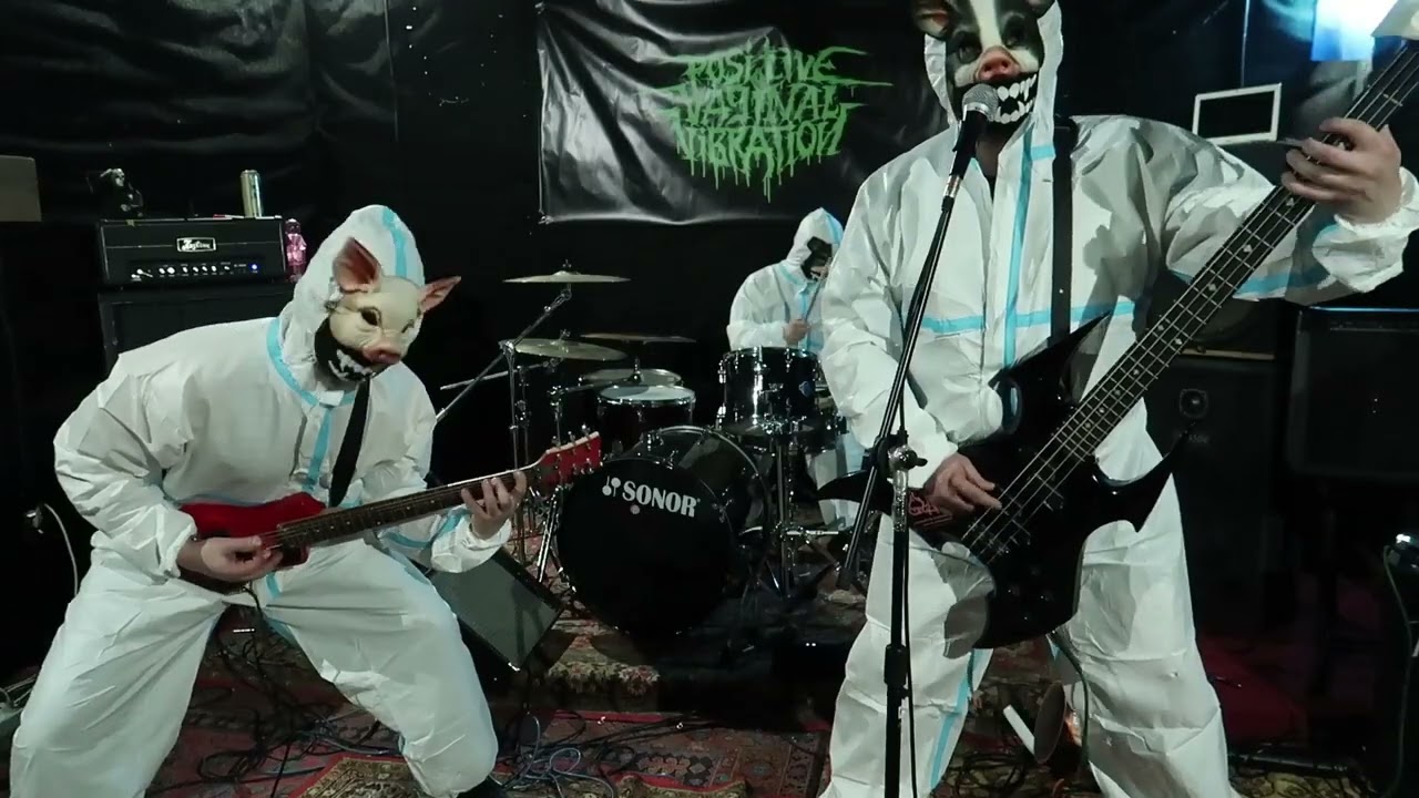 Positive Vaginal Vibration - All Shit Trilogy [OFFICIAL MUSIC VIDEO] (2022 - Groovy Goregrind)