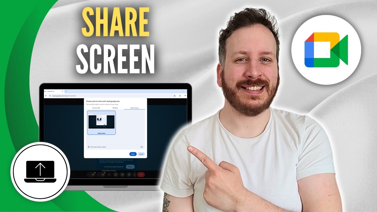 How To Share Screen On Google Meet