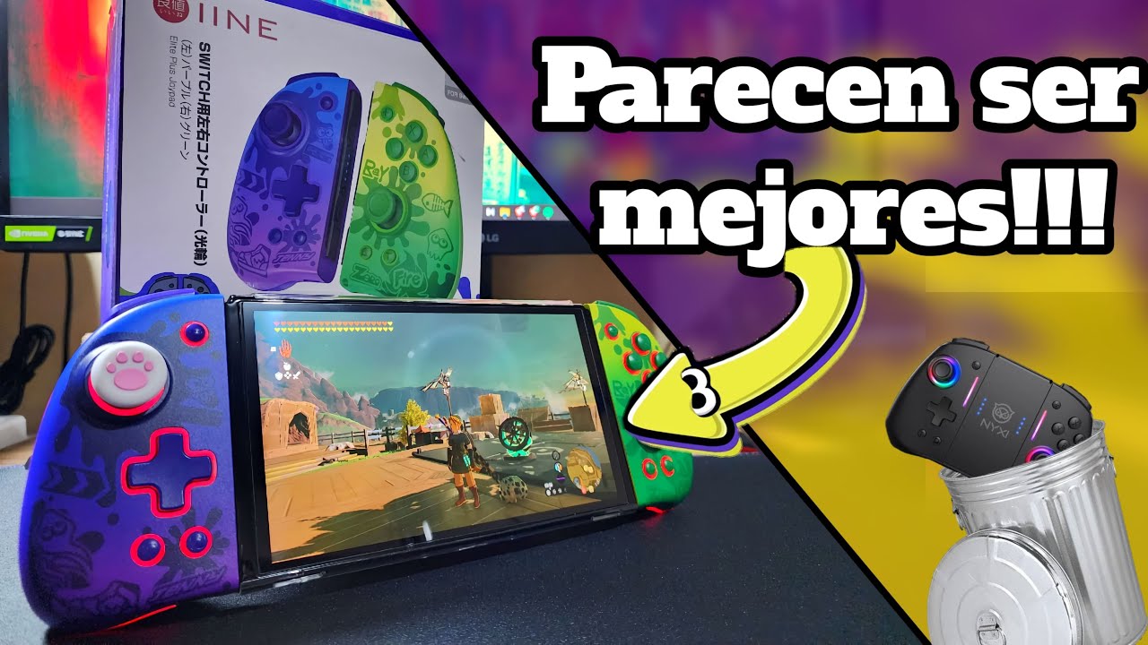 Unboxing y Primeras impresiones de los JoyCon IINE Elite plus - Un Jugador Mas