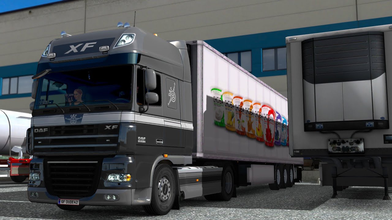 ETS 2 1.24 DAF XF 105.510 Hannover - Luxembourg