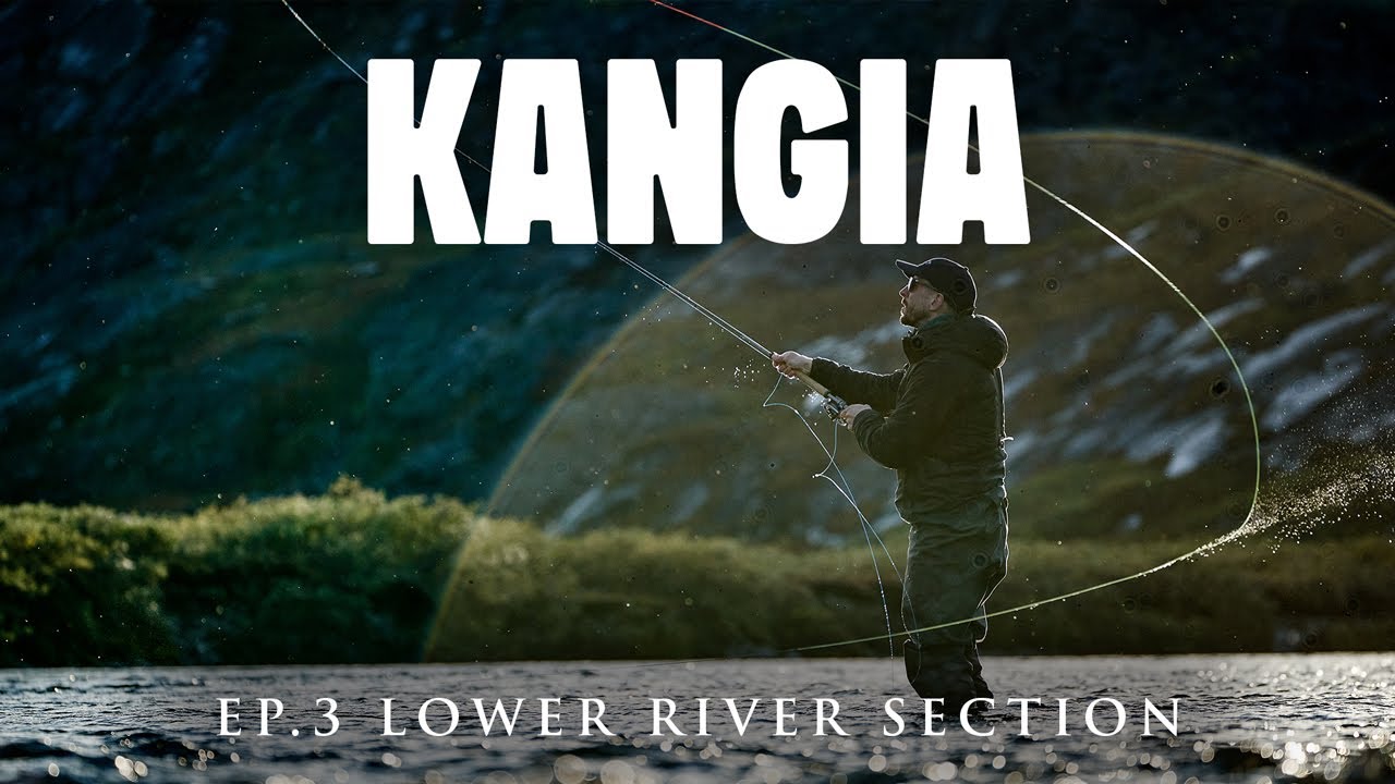 KANGIA, эпизод 3 | Нижний участок реки | Трофейная ловля арктического гольца нахлыстом в Гренландии