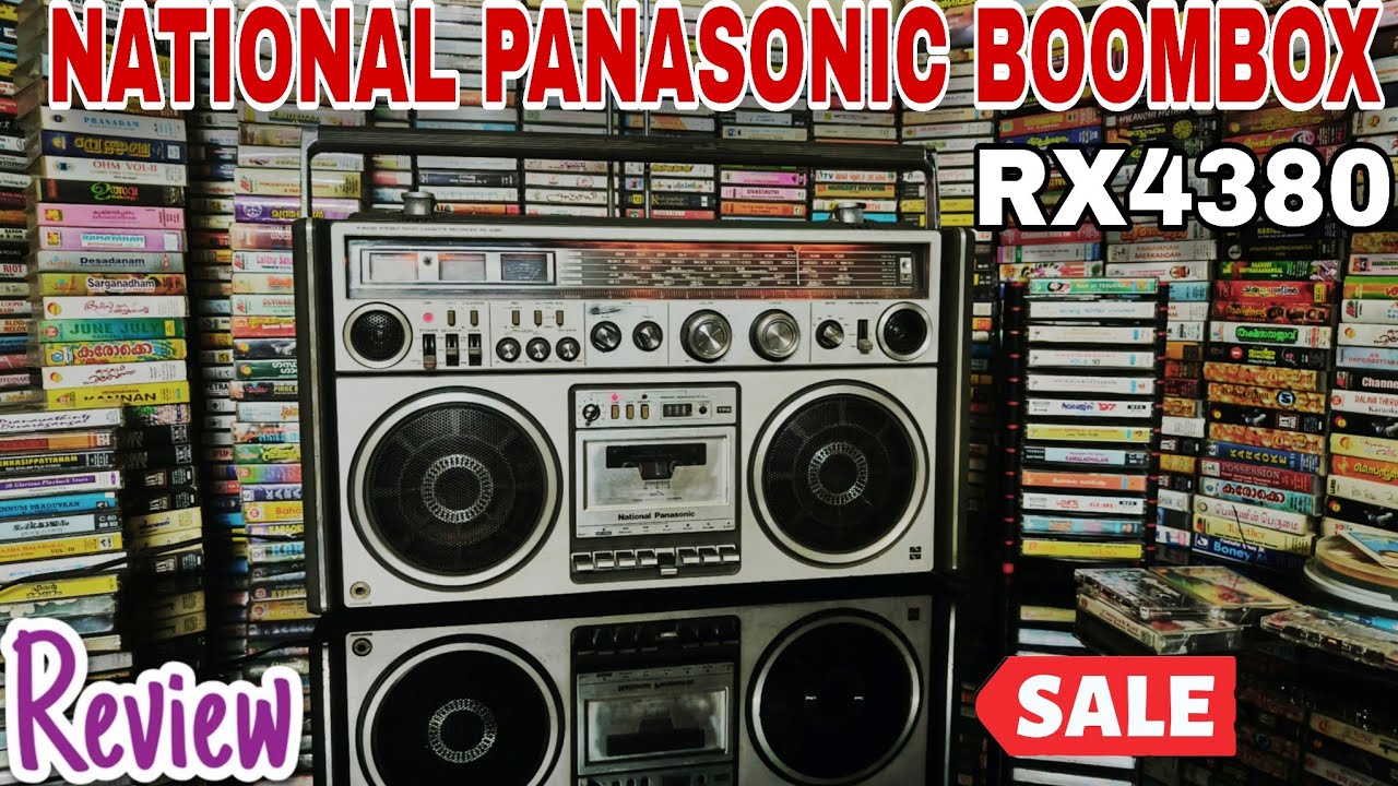 Rare Vintage National Panasonic RX-4380F High-End Boombox #nostalgia #boombox #cassette #music 
