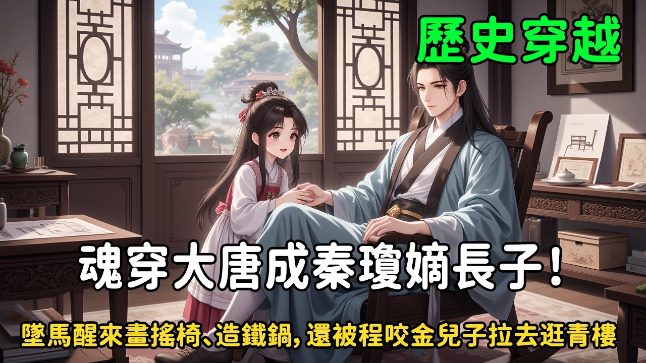 《魂穿大唐成秦瓊嫡長子！墜馬醒來畫搖椅、造鐵鍋，還被程咬金兒子拉去逛青樓》程處默：「懷玉，明晚春香樓有詩會，哥哥帶你勾欄聽曲！」秦懷玉：「……你確定是詩會？」#穿越 #小说 #小说推文 #古代求生