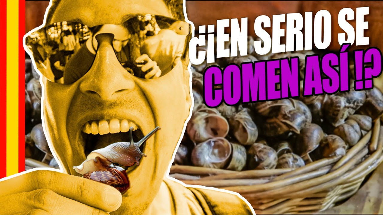 COMER CARACOLES 🇪🇸 WORLDFANDO en ESPA&Ntilde;A