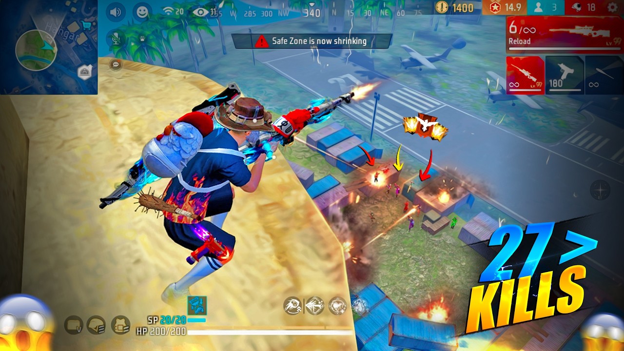 MAGICAL 2 AWM GAMEPLAY 🤯 SOLO VS SQUAD 20 KILLS 🎯LAST ZONE TIPS & TRICKS - FREE FIRE MAX #freefire
