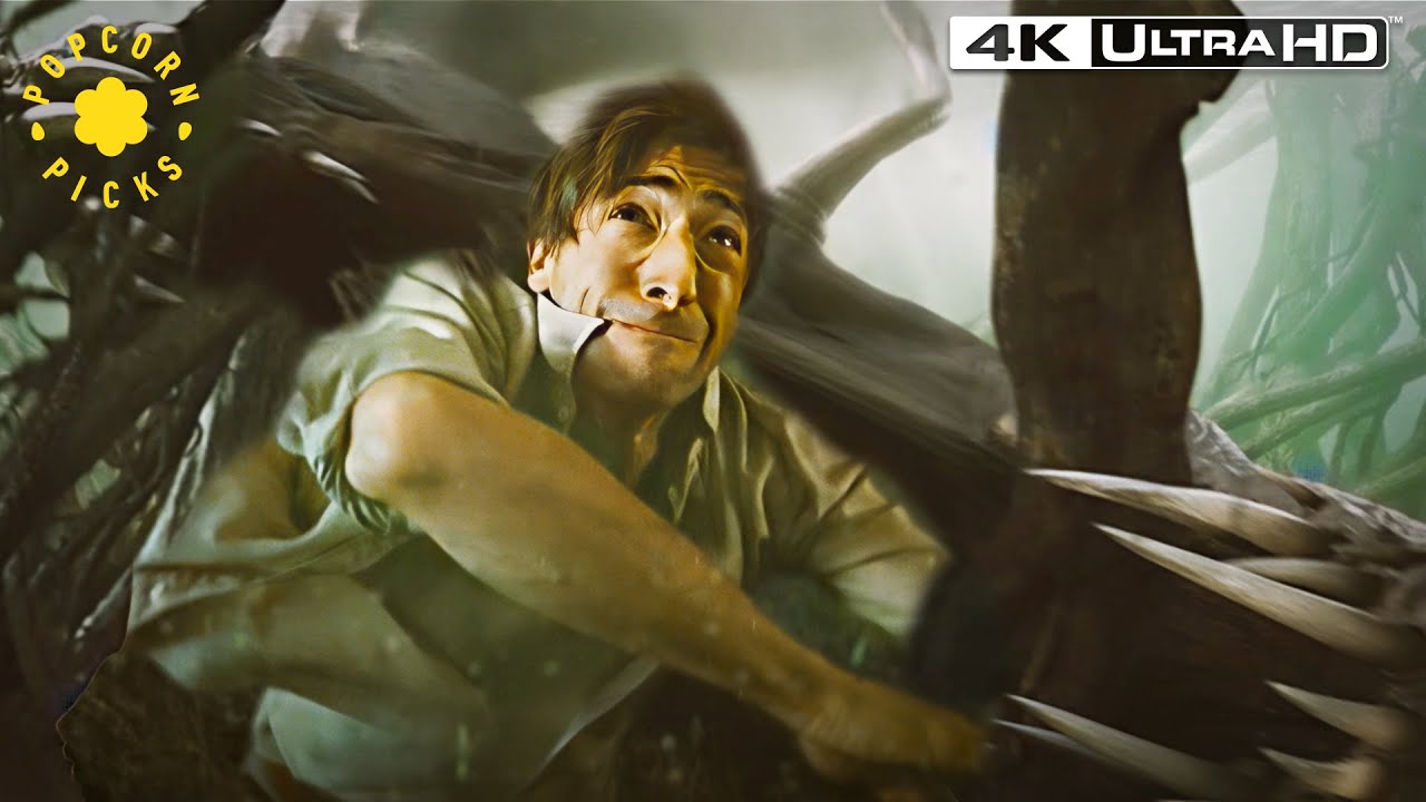 The Lake Creature Attack (DELETED SCENE) | King Kong 4k HDR