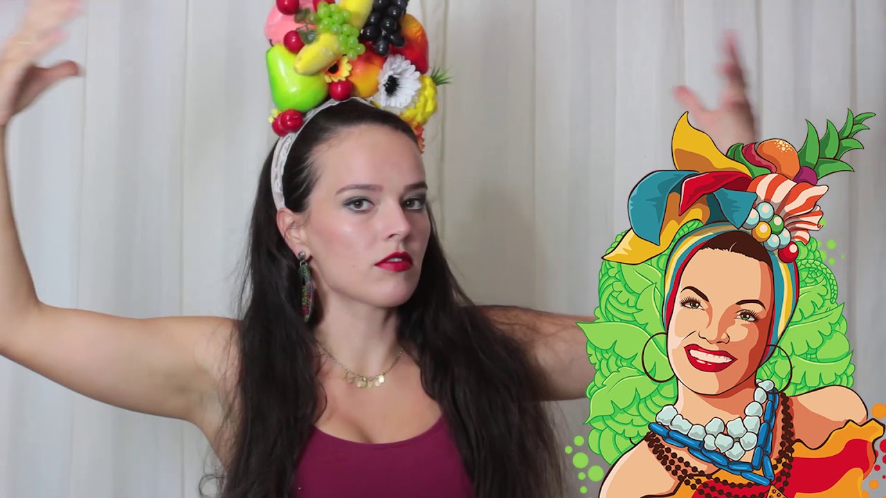 Tiara Carmem Miranda - DIY CARNAVAL