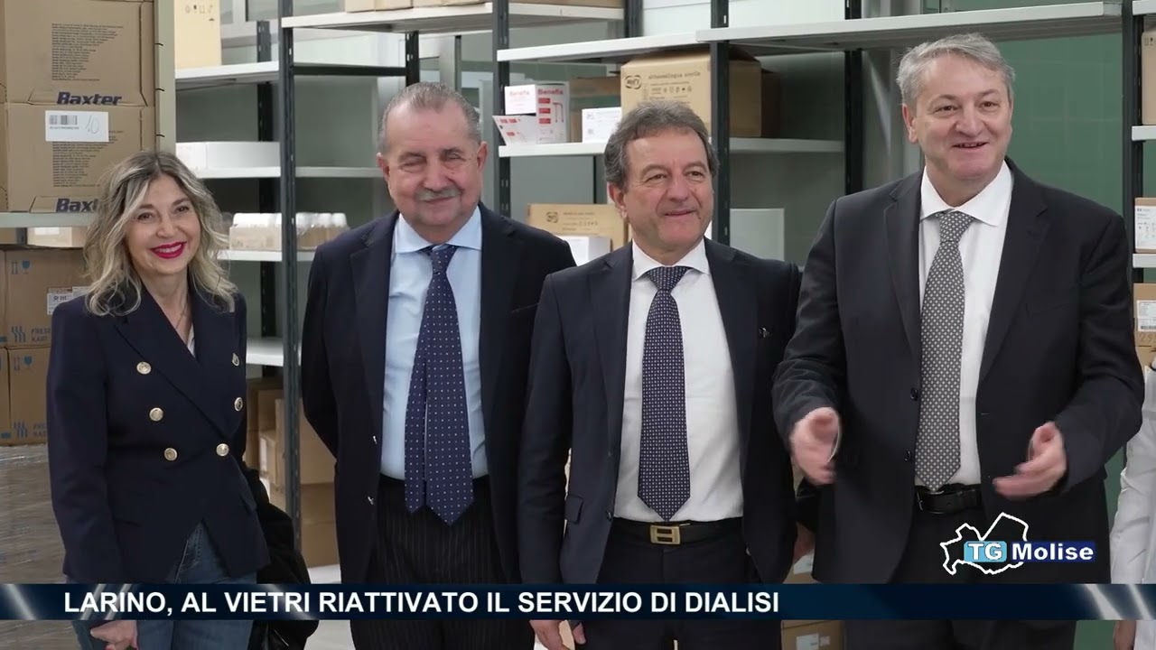 Larino, al Vietri riattivato il servizio di dialisi