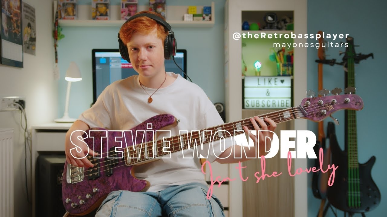 Isn't She Lovely - STEVIE WONDER (bass cover)