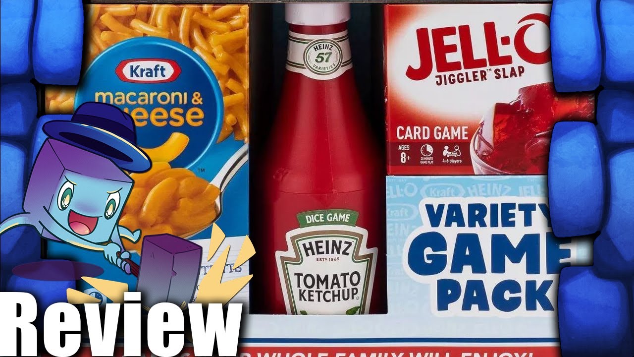 Kraft Heinz Variety Game Pack Review - with Tom Vasel