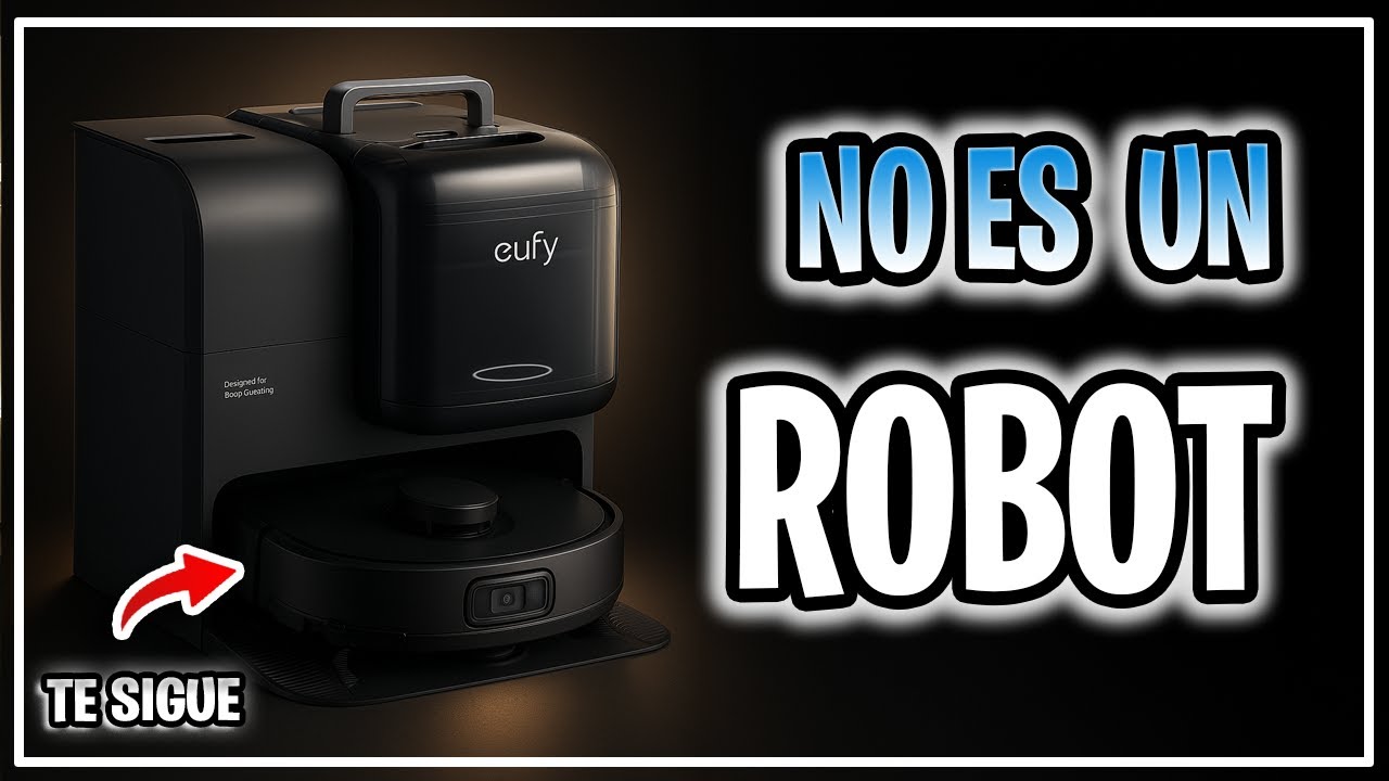 🔴EUFY E28: ¡Más que un Robot Aspirador! Es 2 en 1 y TE SIGUE